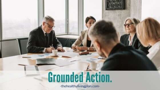 From Elbows Up to Grounded Action using Logosynthesis by Cathy Caswell The Healthy Living Plan