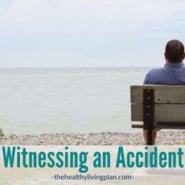 When Images Freeze Calming the Distress of Witnessing an Accident