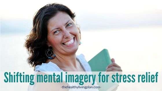 This is with an article by Cathy Caswell about Shifting mental imagery for stress relief